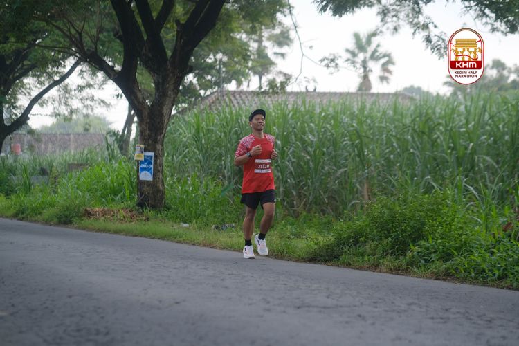 Race photo from Kediri Half Marathon 2025