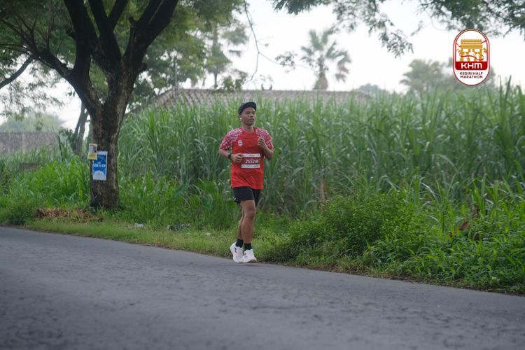 Race photo from Kediri Half Marathon 2025