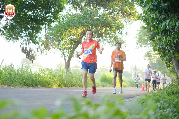 Race photo from Kediri Half Marathon 2024