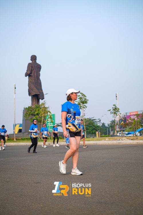 Race photo from ISOPlus Run 2024 Jakarta