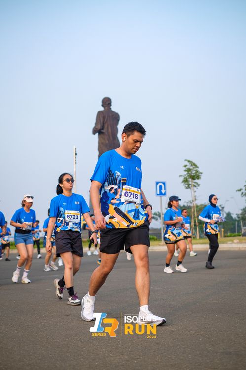 Race photo from ISOPlus Run 2024 Jakarta