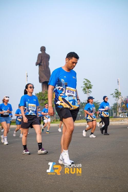 Race photo from ISOPlus Run 2024 Jakarta