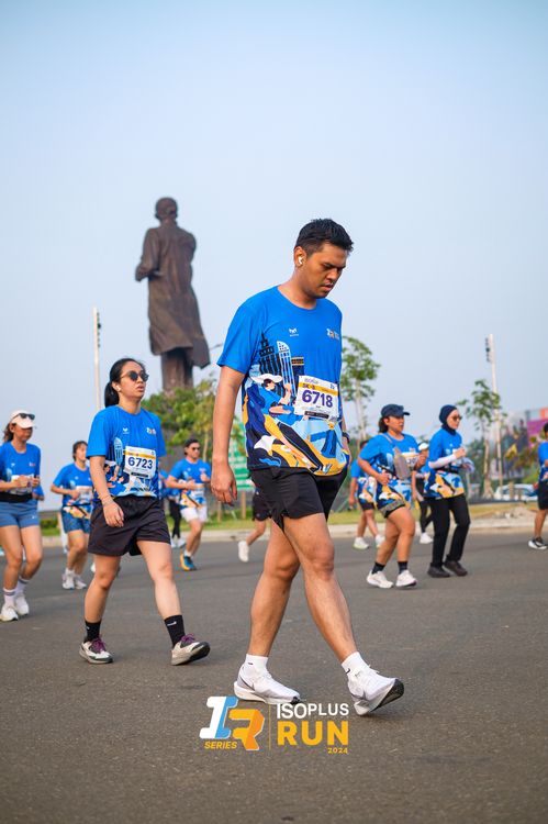 Race photo from ISOPlus Run 2024 Jakarta