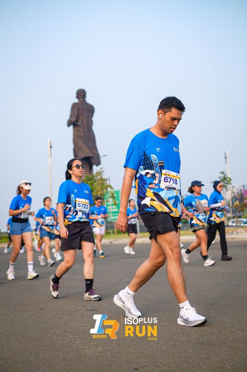Race photo from ISOPlus Run 2024 Jakarta