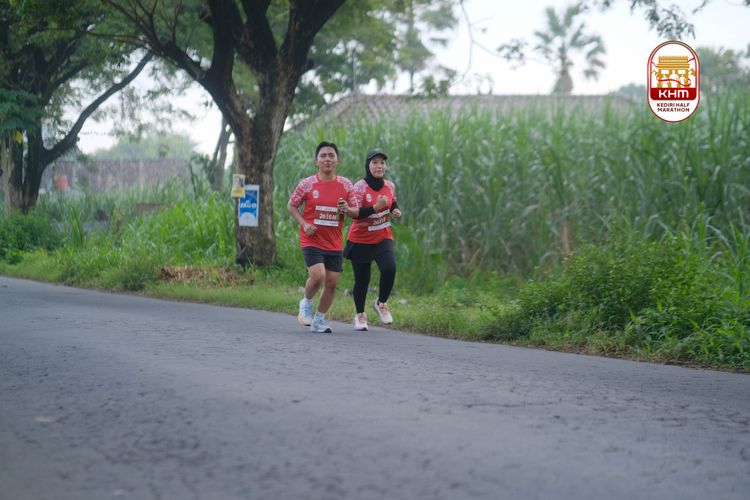 Race photo from Kediri Half Marathon 2025