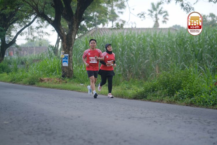 Race photo from Kediri Half Marathon 2025