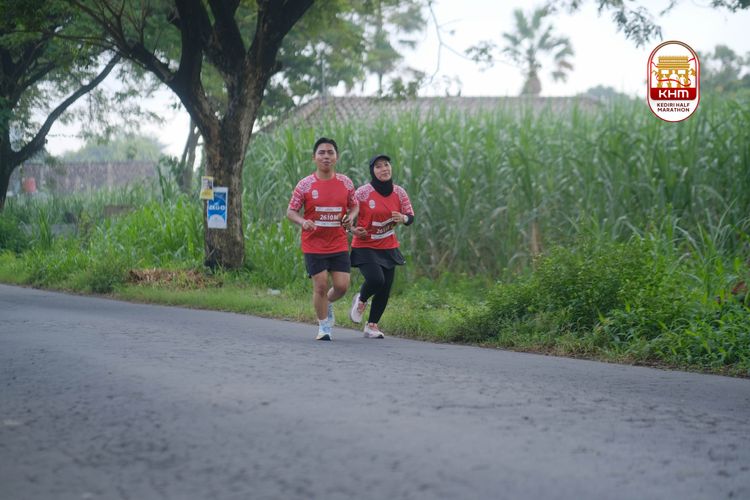 Race photo from Kediri Half Marathon 2025