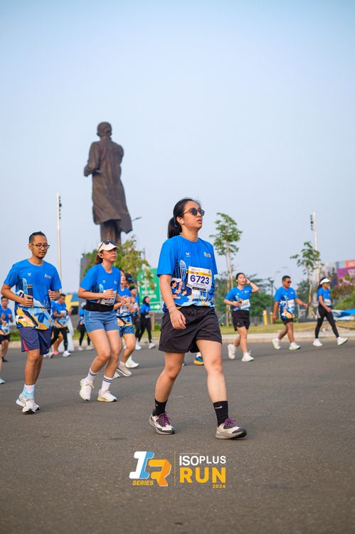Race photo from ISOPlus Run 2024 Jakarta