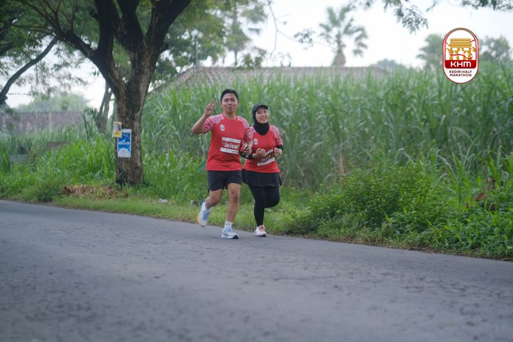 Race photo from Kediri Half Marathon 2025
