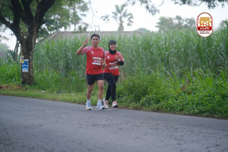 Race photo from Kediri Half Marathon 2025
