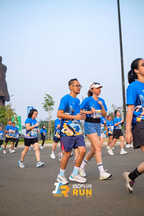 Race photo from ISOPlus Run 2024 Jakarta