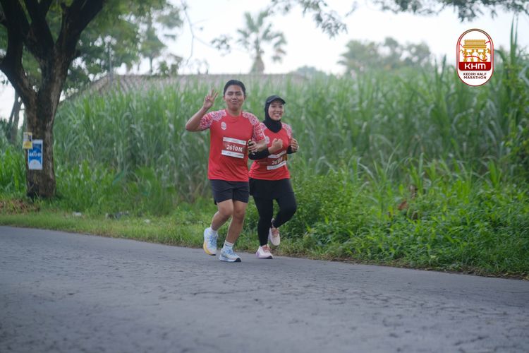 Race photo from Kediri Half Marathon 2025