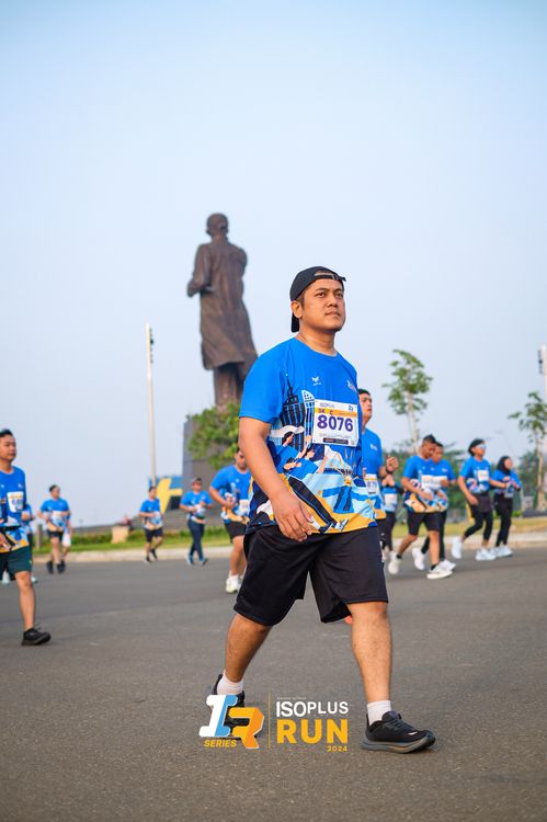 Race photo from ISOPlus Run 2024 Jakarta