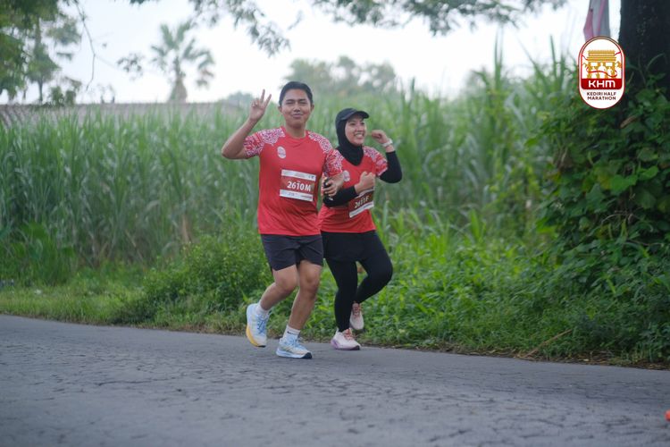 Race photo from Kediri Half Marathon 2025