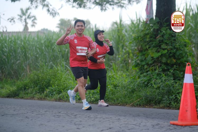 Race photo from Kediri Half Marathon 2025