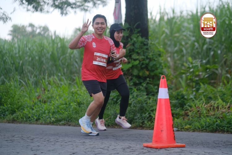 Race photo from Kediri Half Marathon 2025