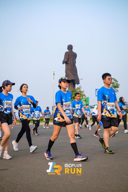 Race photo from ISOPlus Run 2024 Jakarta