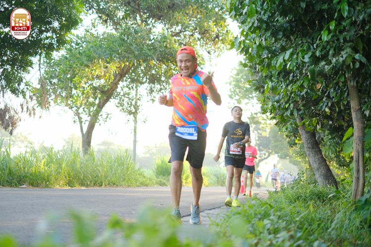 Race photo from Kediri Half Marathon 2024