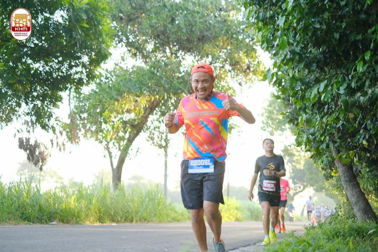 Race photo from Kediri Half Marathon 2024