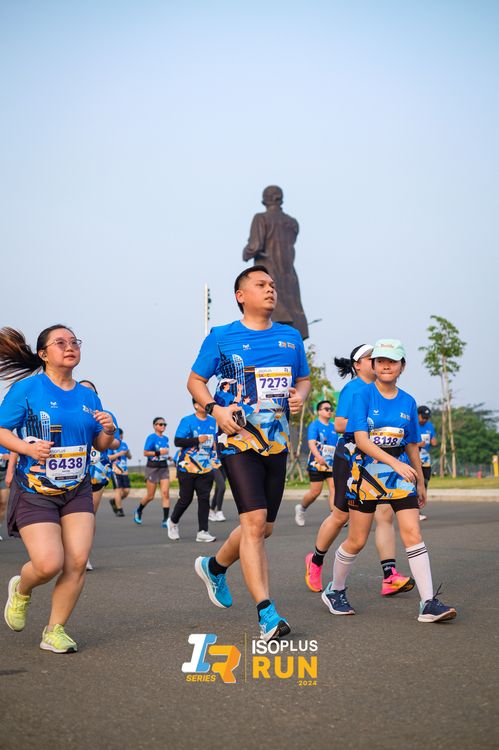 Race photo from ISOPlus Run 2024 Jakarta