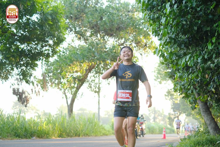 Race photo from Kediri Half Marathon 2024