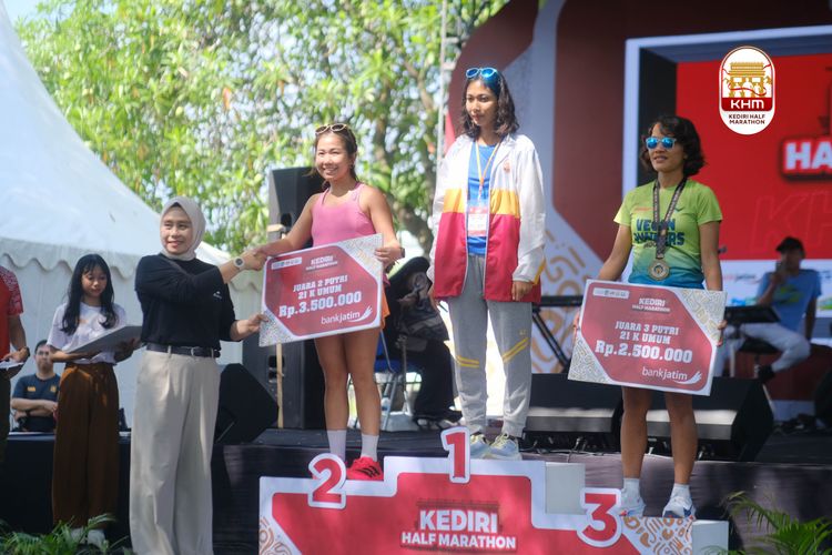 Race photo from Kediri Half Marathon 2025