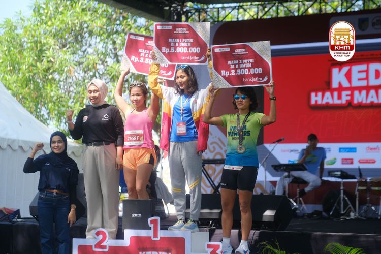 Race photo from Kediri Half Marathon 2025