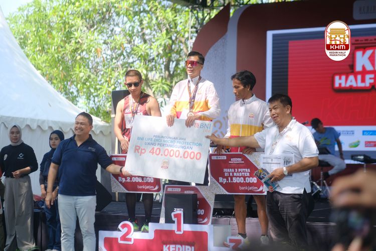 Race photo from Kediri Half Marathon 2025