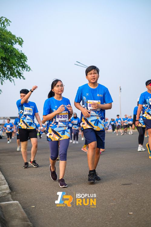 Race photo from ISOPlus Run 2024 Jakarta