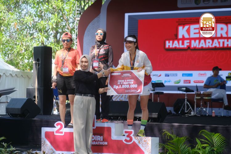 Race photo from Kediri Half Marathon 2025
