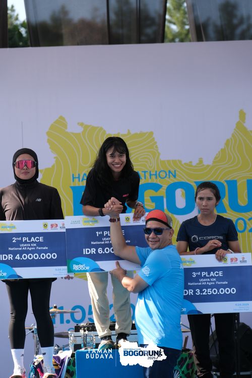 Race photo from Taman Budaya x BOGORUN 2025