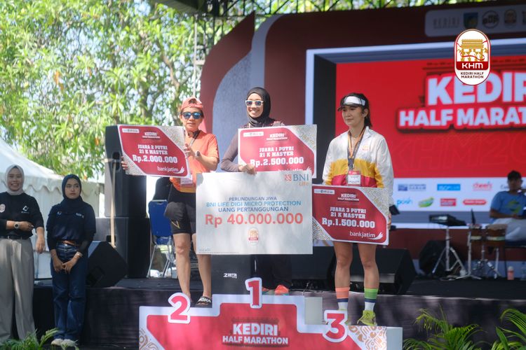 Race photo from Kediri Half Marathon 2025