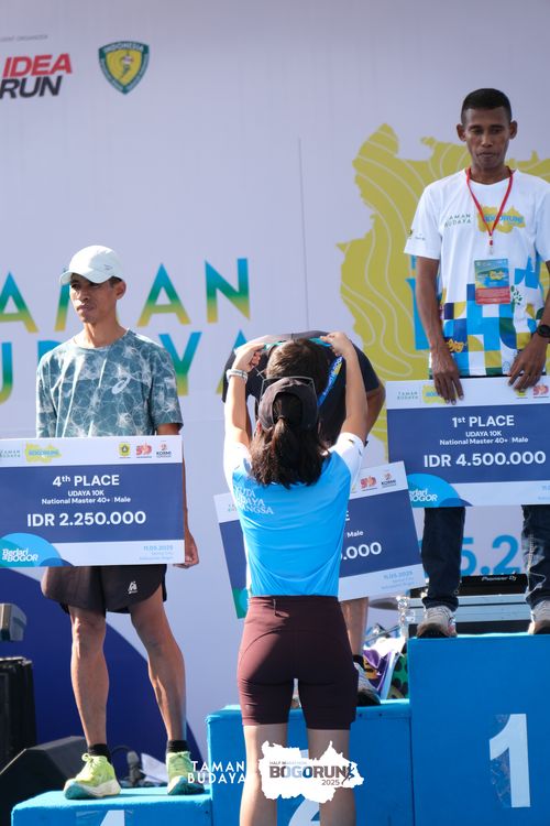 Race photo from Taman Budaya x BOGORUN 2025