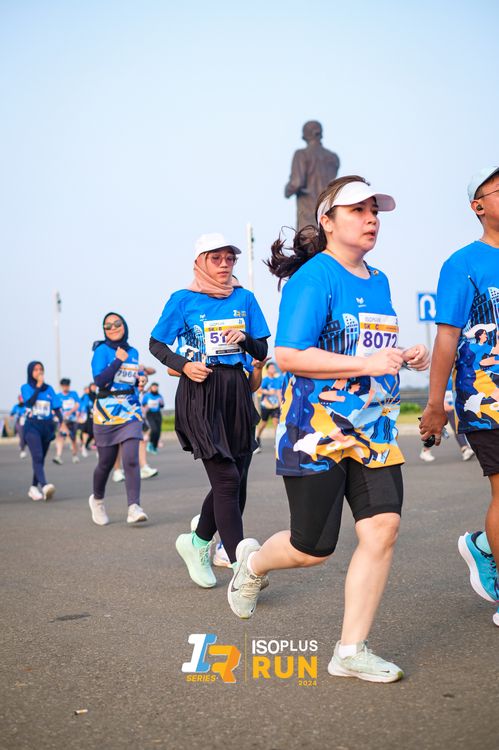Race photo from ISOPlus Run 2024 Jakarta