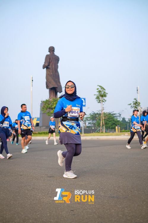 Race photo from ISOPlus Run 2024 Jakarta