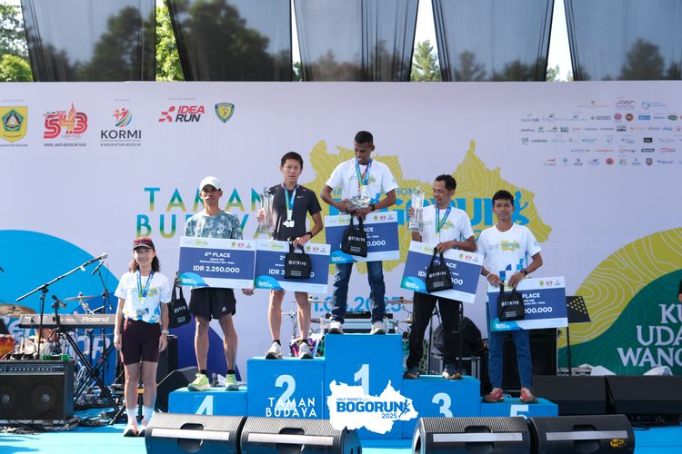 Race photo from Taman Budaya x BOGORUN 2025