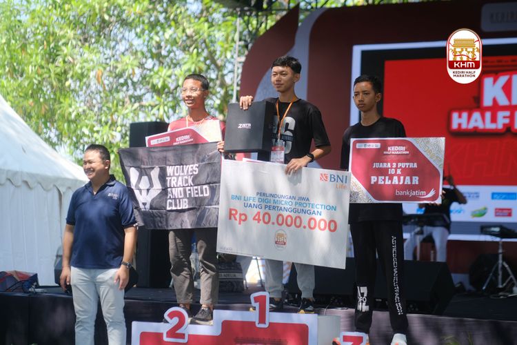 Race photo from Kediri Half Marathon 2025