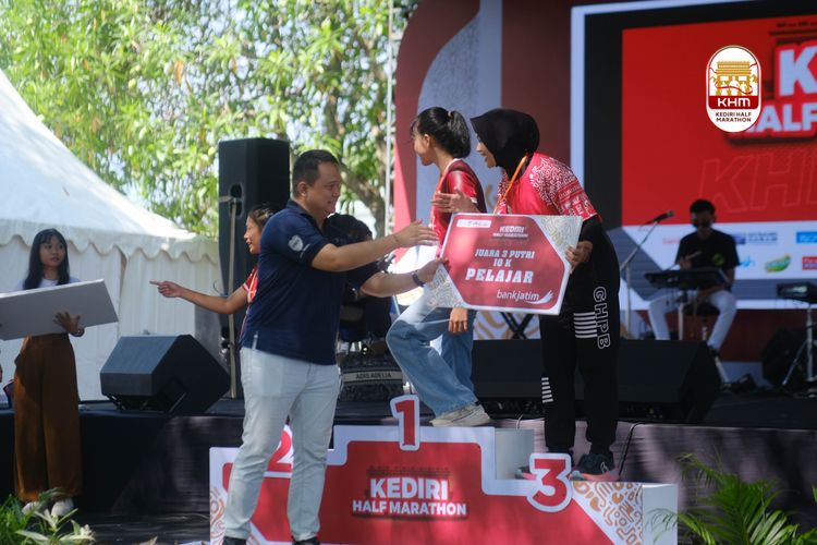 Race photo from Kediri Half Marathon 2025