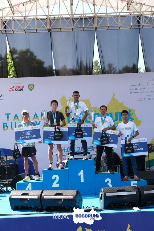 Race photo from Taman Budaya x BOGORUN 2025