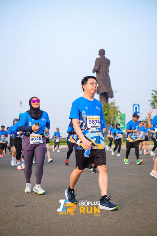Race photo from ISOPlus Run 2024 Jakarta
