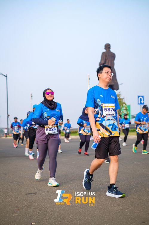 Race photo from ISOPlus Run 2024 Jakarta