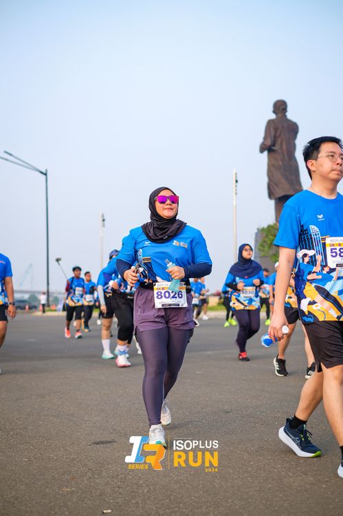 Race photo from ISOPlus Run 2024 Jakarta