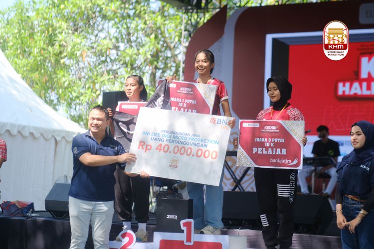 Race photo from Kediri Half Marathon 2025