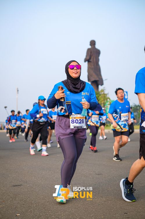 Race photo from ISOPlus Run 2024 Jakarta
