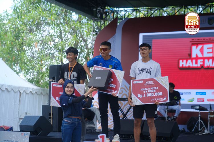 Race photo from Kediri Half Marathon 2025