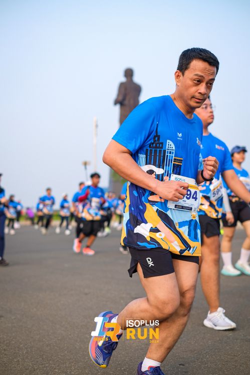 Race photo from ISOPlus Run 2024 Jakarta