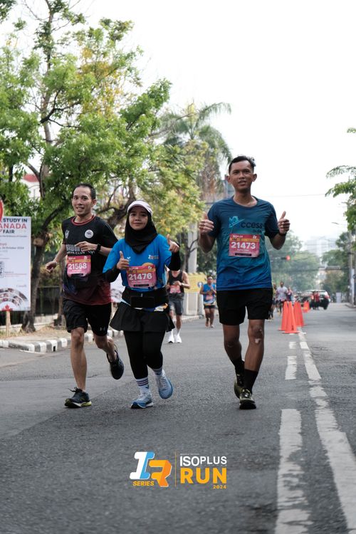 Race photo from Isoplus Run 2024 Surabaya