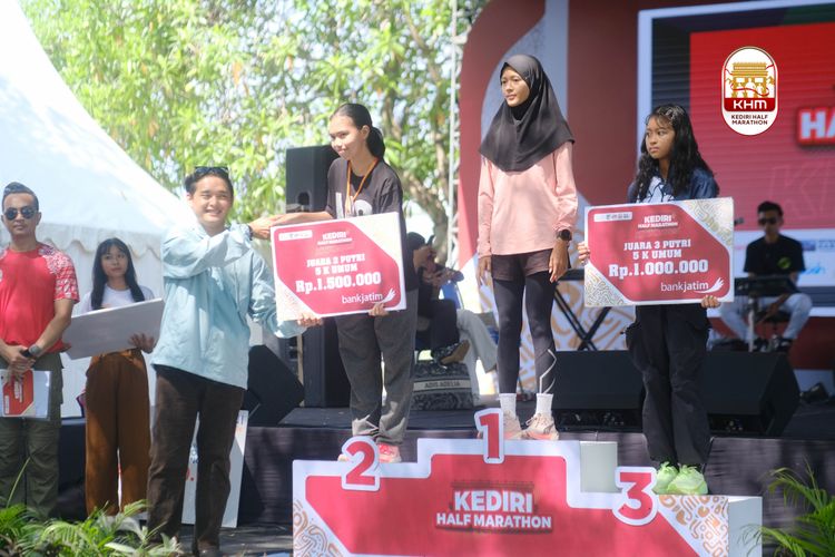 Race photo from Kediri Half Marathon 2025