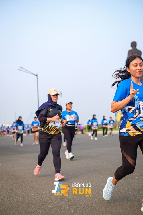 Race photo from ISOPlus Run 2024 Jakarta