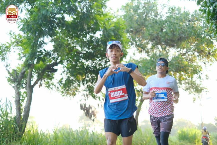 Race photo from Kediri Half Marathon 2024